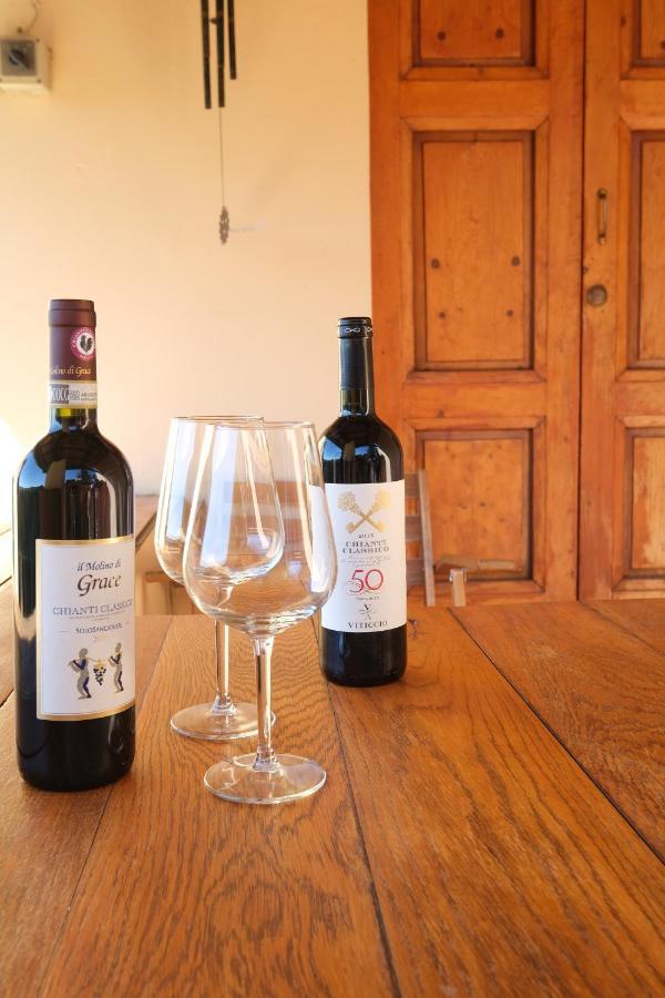 B&B Panoramic Greve in Chianti Exterior foto